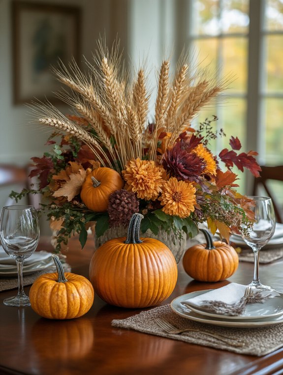 autumn table decoration ideas