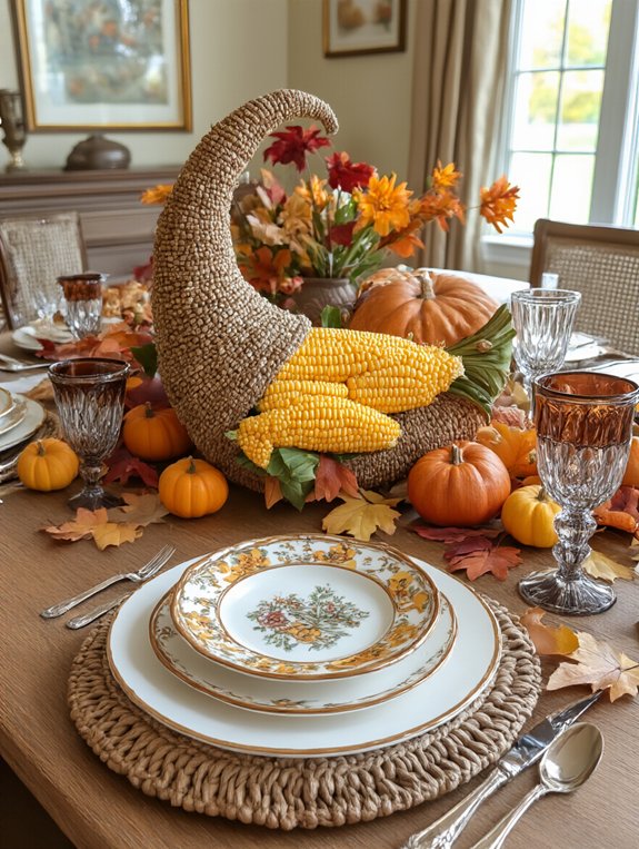 button cornucopia craft fun