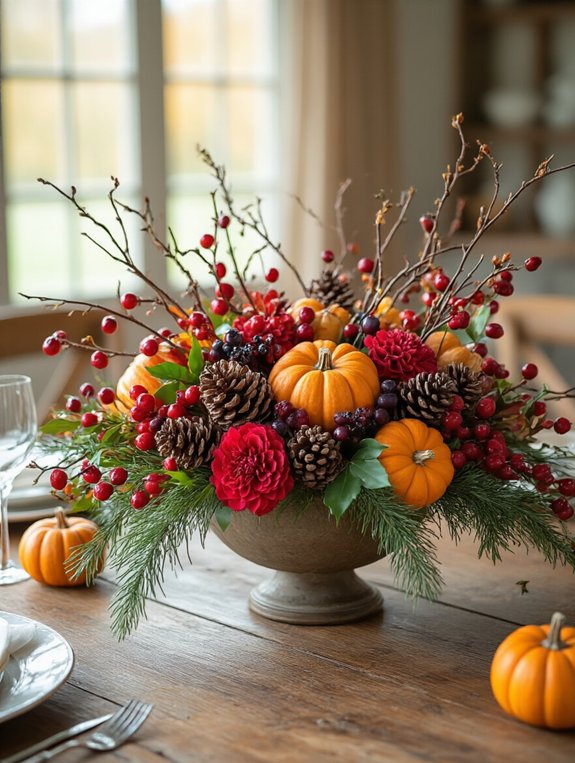 charming berries and branches