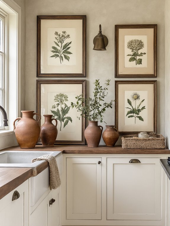 charming floral wall art