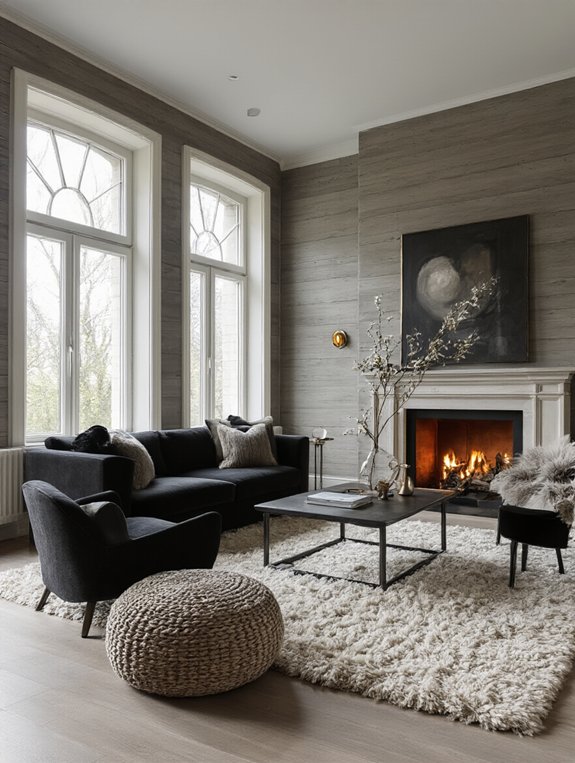 chic silver birch retreat