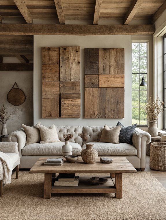 choose characterful textured wood