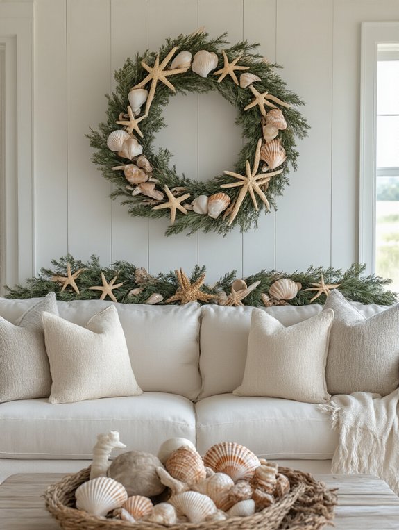 coastal wreaths and garlands