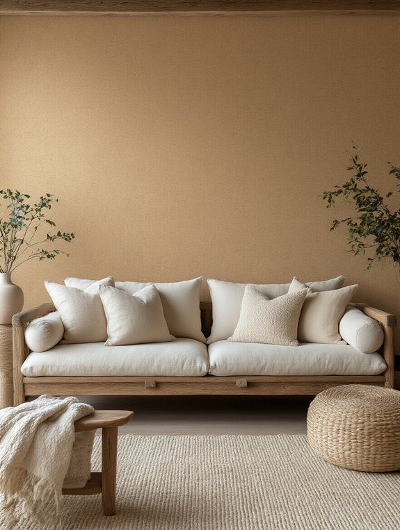 cozy adhesive cork wallpaper