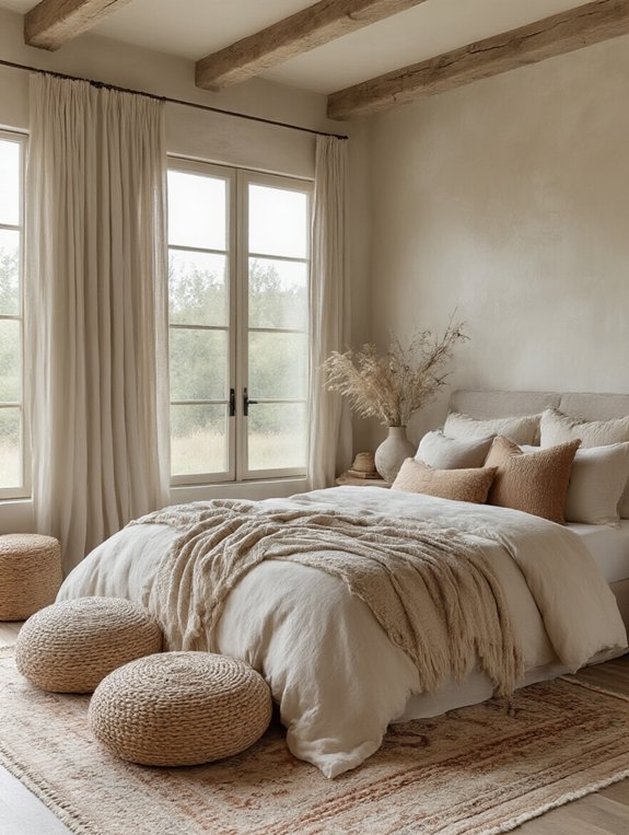 cozy boho bedroom aesthetic