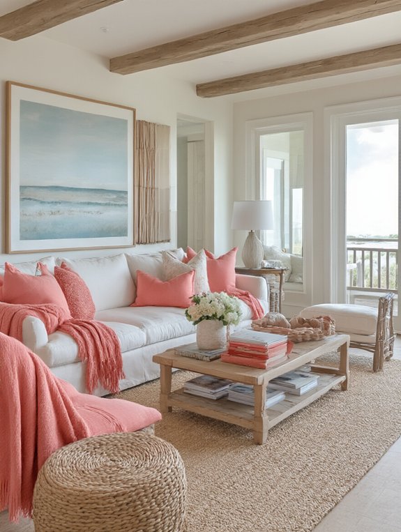 cozy coastal living room