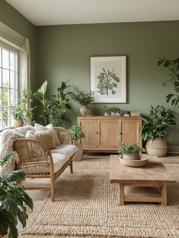 cozy farmhouse natural aesthetics