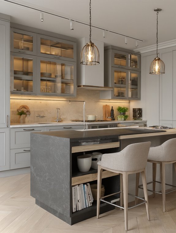 cozy functional kitchen hub