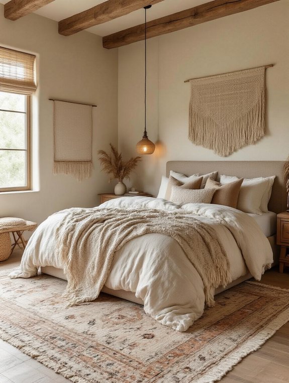 cozy neutral boho paradise