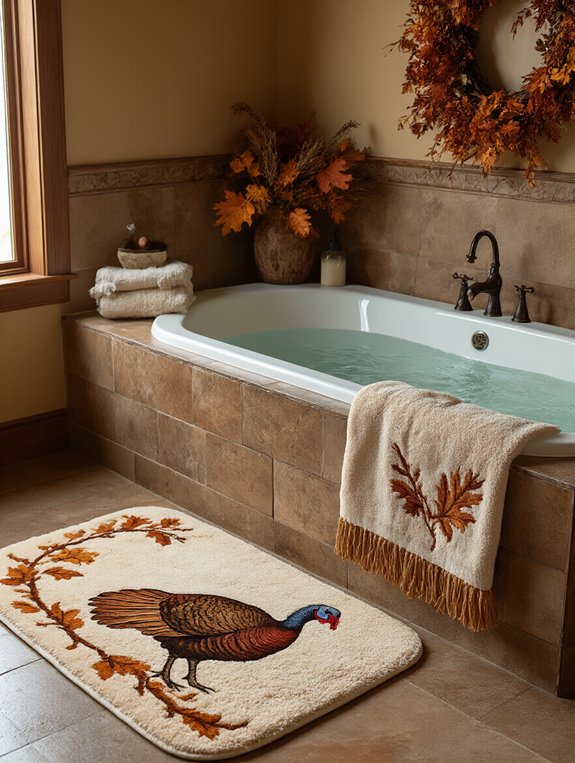 cozy slip resistant bath mats