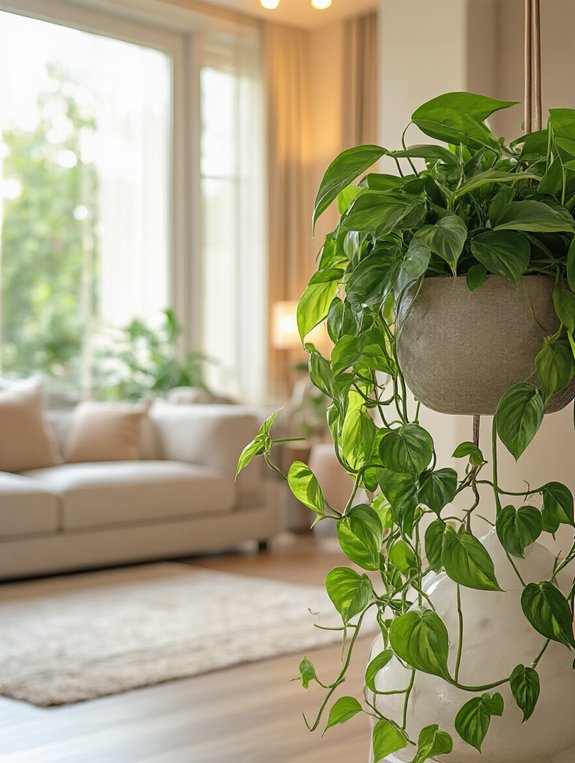 cozy vibrant low maintenance greenery