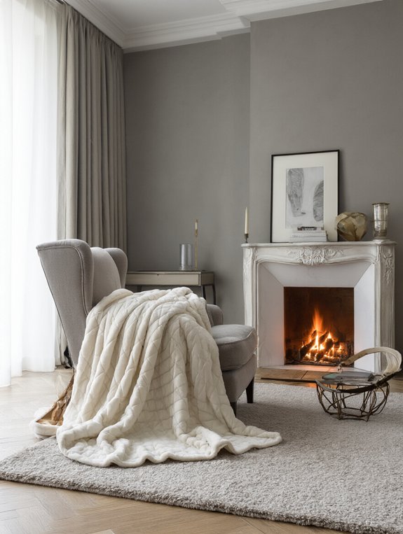 cozy warming electric throws