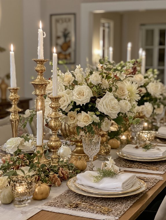 dazzling centerpieces and lighting