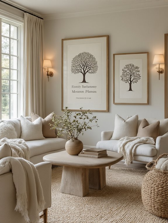 display family tree creatively