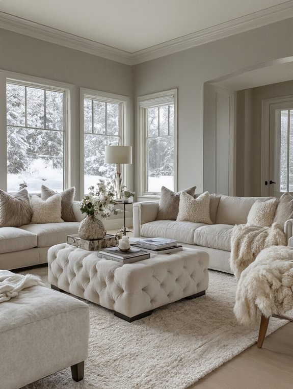 dreamy serene living room