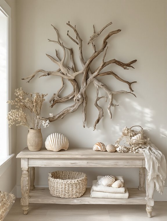 driftwood seaside memory display