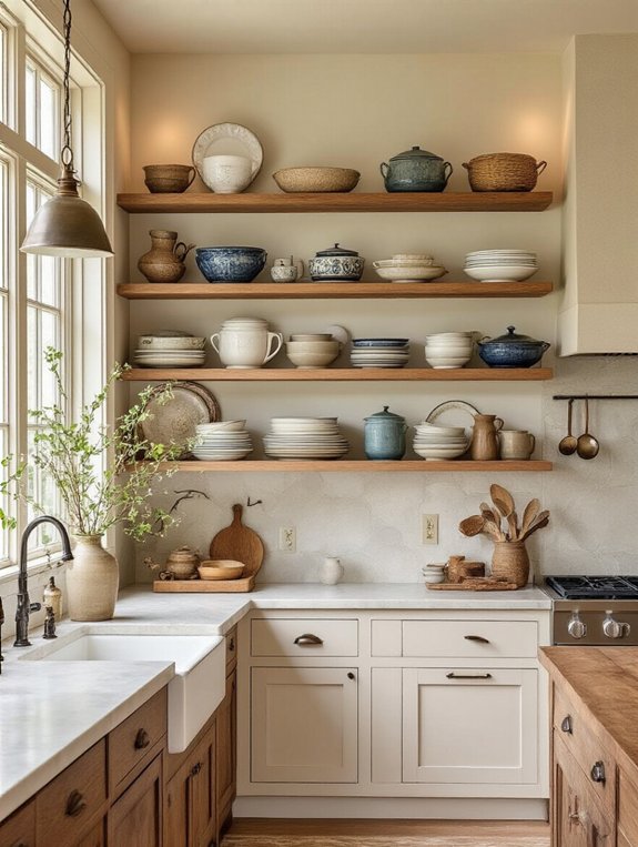 eclectic dishware mixing fun