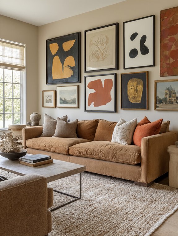 eclectic gallery wall inspiration