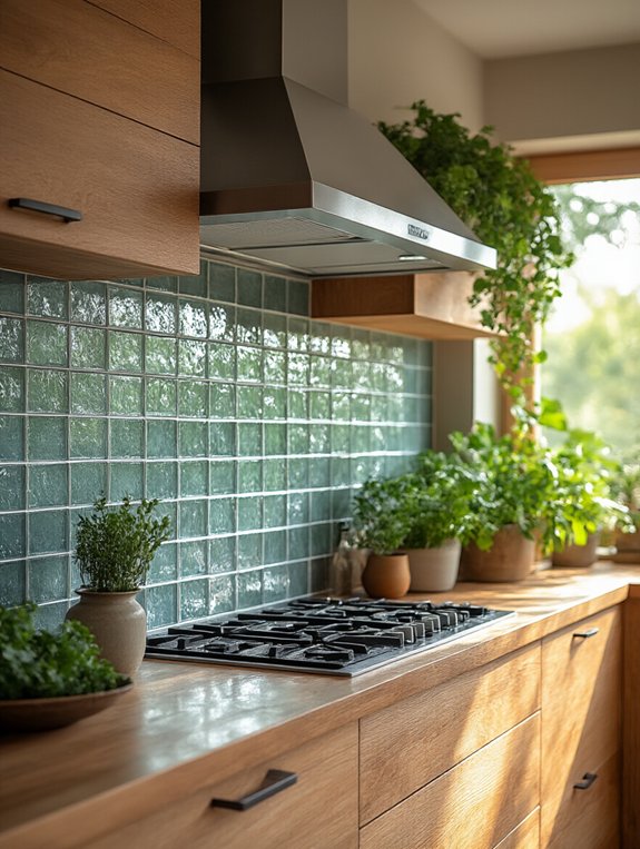 eco friendly colorful tile design