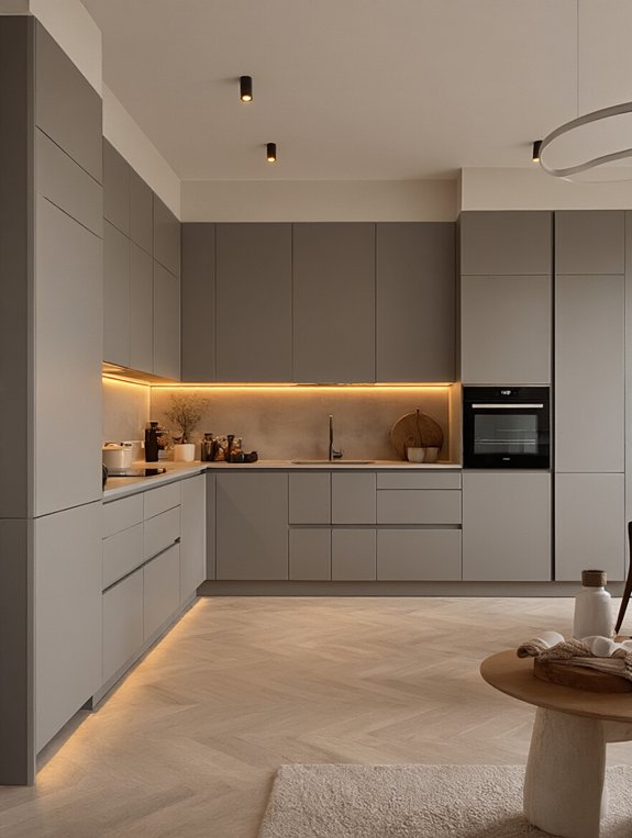 efficient compact kitchen layout