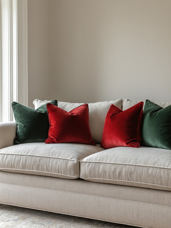 festive pillows brighten spaces