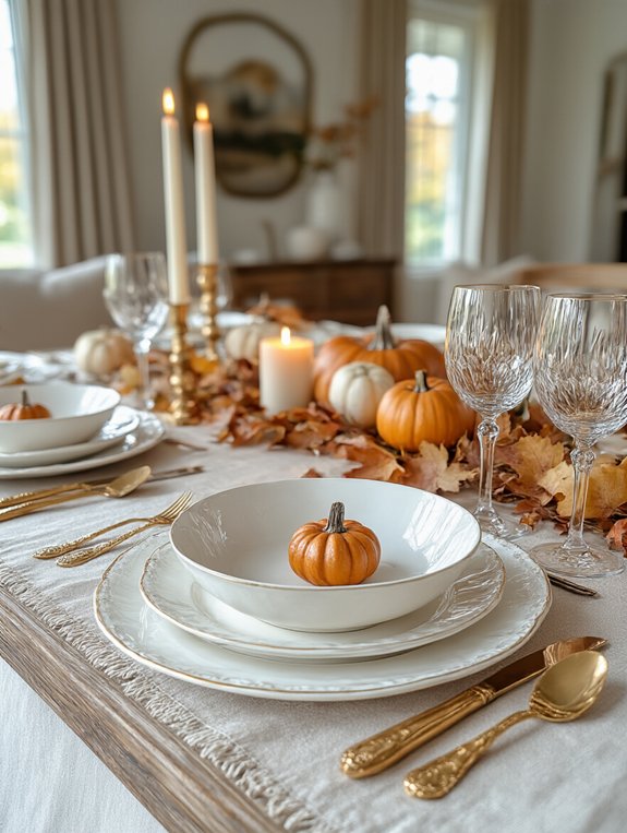 gold accents for elegance