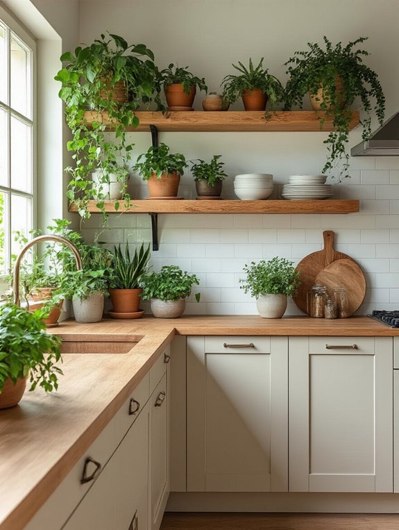 greenery for kitchen freshness