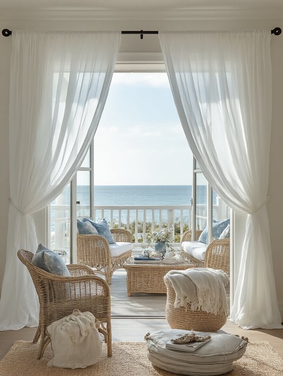 light airy elegant retreat