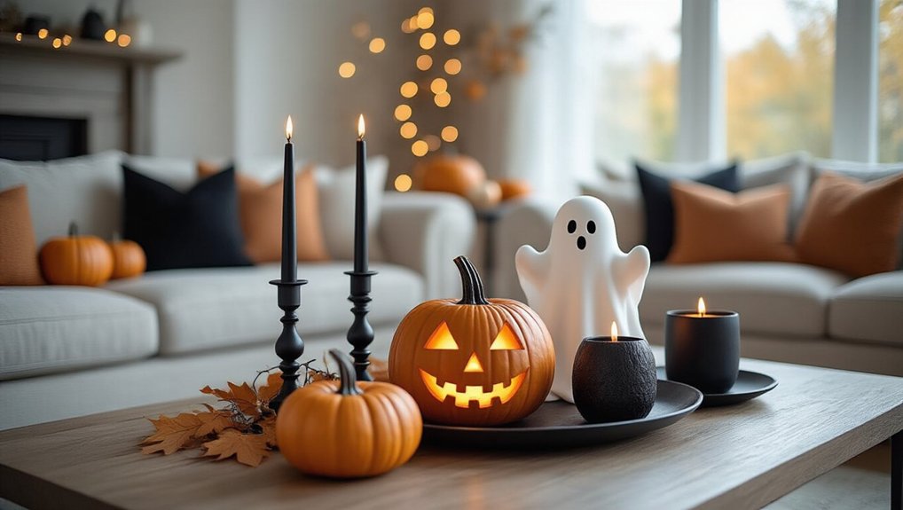 minimalist halloween decor ideas