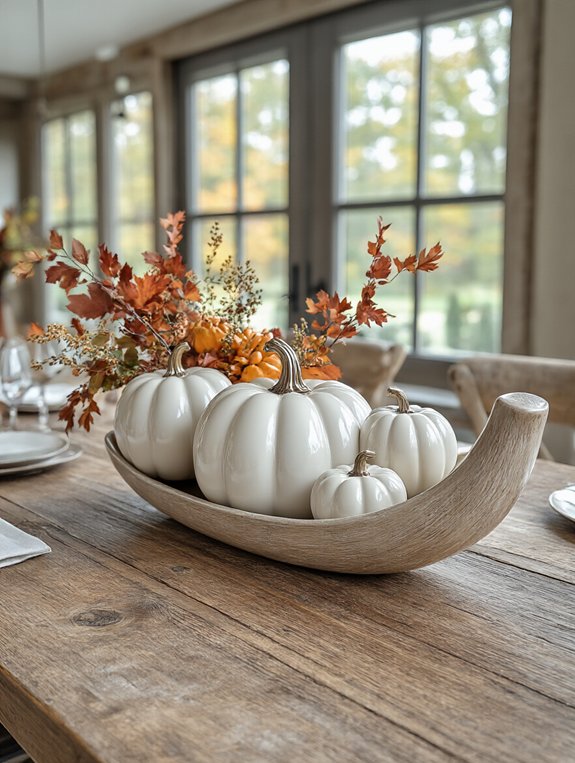 modern cornucopia with quirkiness