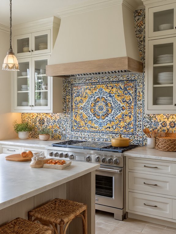 mosaic kitchen design elegance