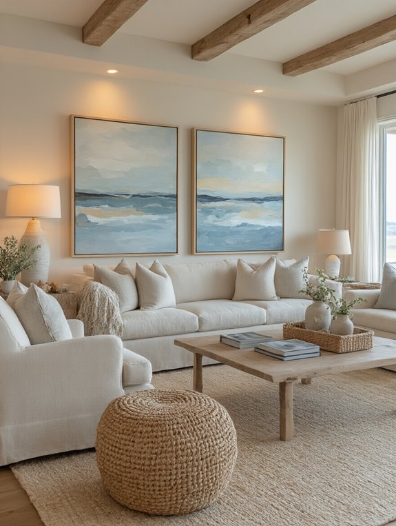 ocean inspired abstract relaxation