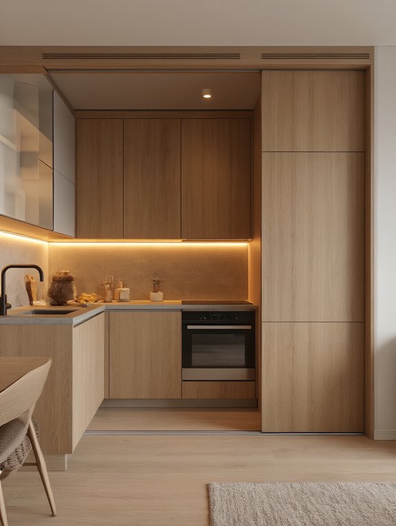 open spacious kitchen transformation