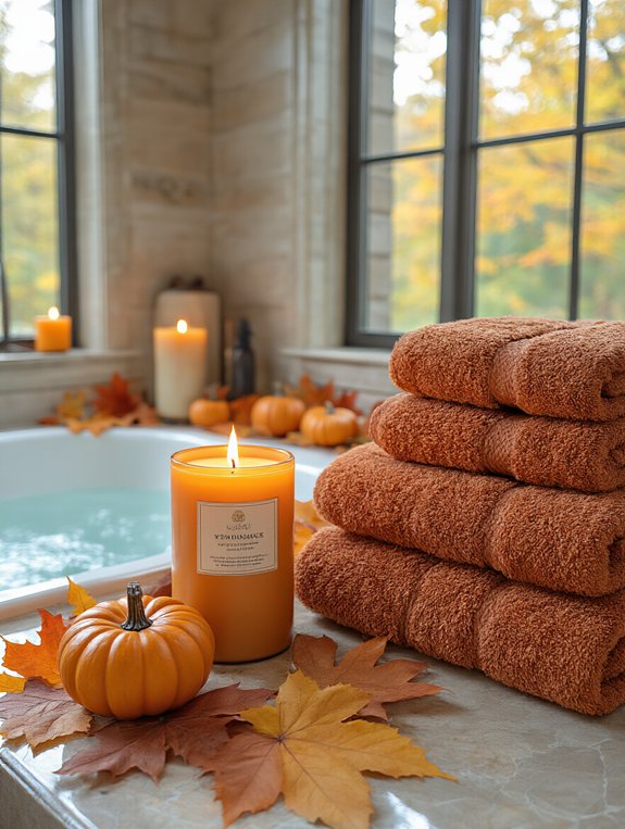 pumpkin spice autumn ambiance