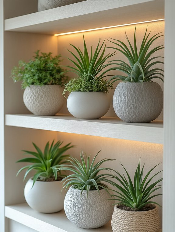 quirky low maintenance air plants