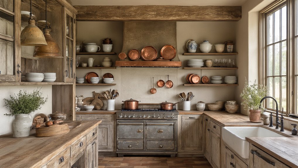 rustic farmhouse kitchen styles