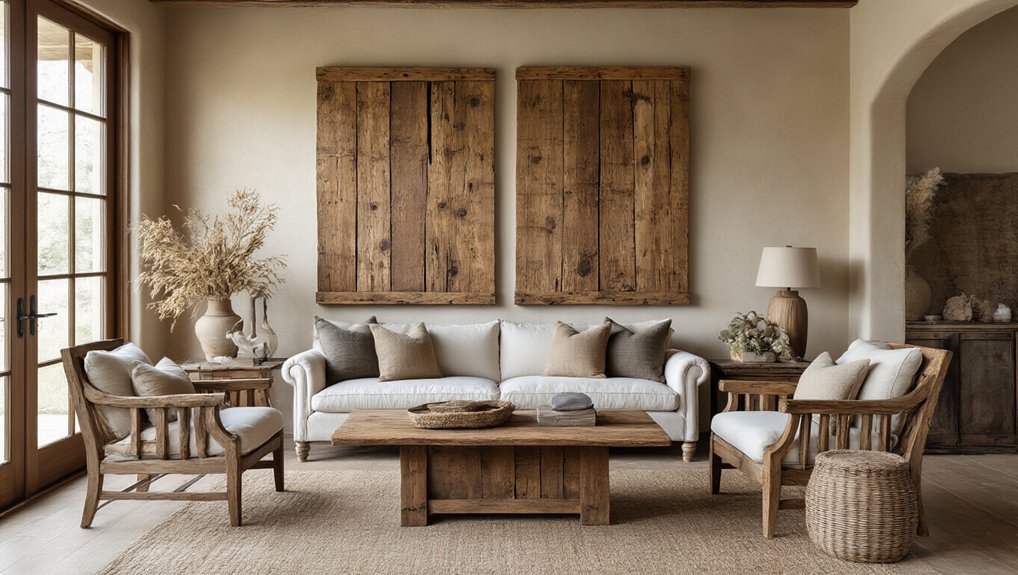 rustic farmhouse wooden decor