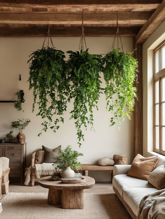 rustic reclaimed wood displays