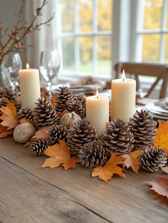 rustic woodland thanksgiving decor