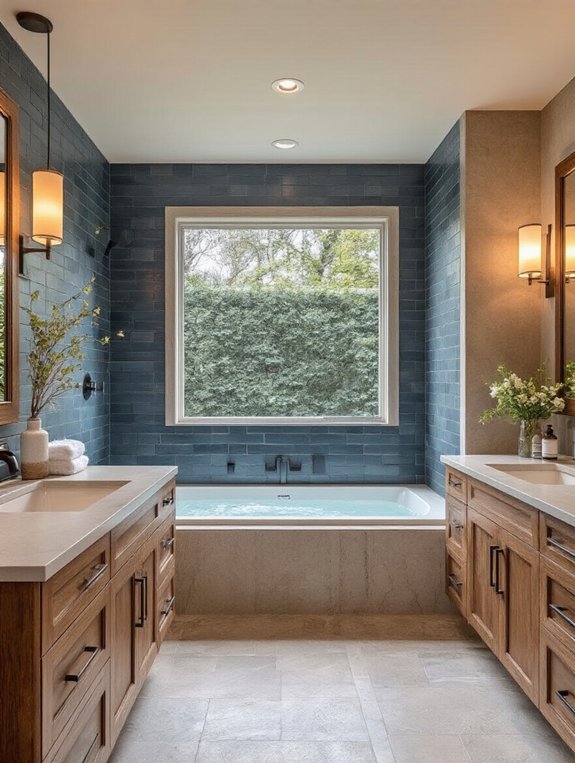 soothing slate gray palette