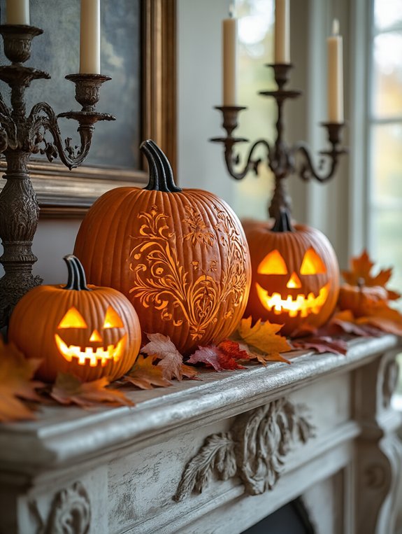 spooky creative pumpkin carving