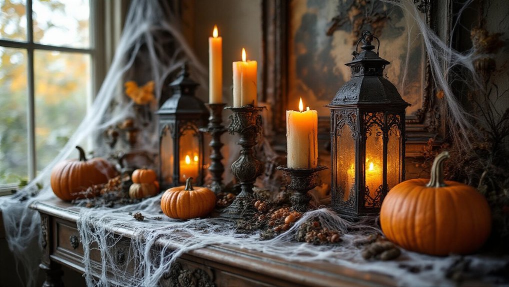 spooky vintage halloween decor