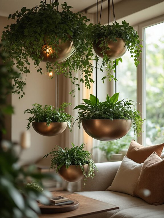 stylish durable hanging planters