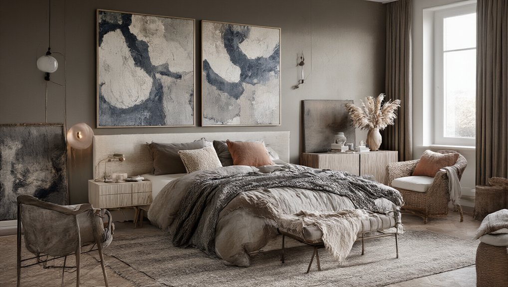 textured canvas wall art