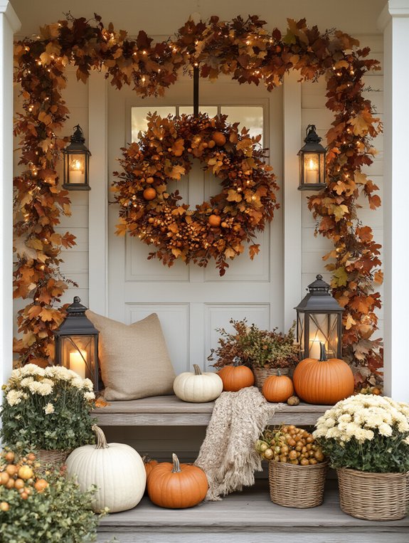 thanksgiving porch decoration ideas