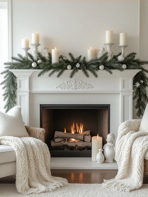 timeless white minimalist decor