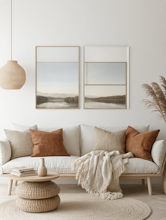 tranquil river wall prints