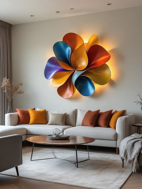 vibrant colors metallic finishes