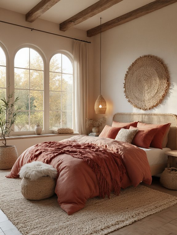vibrant cozy bohemian paradise