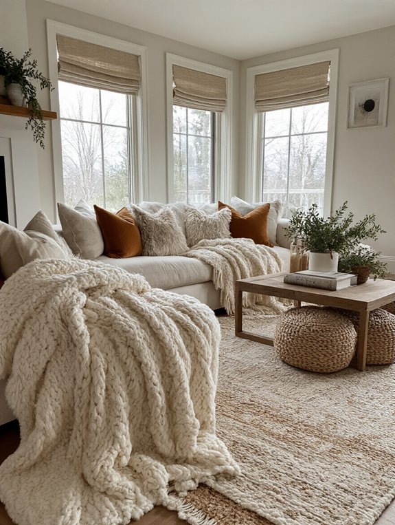 warm colorful textiles transformation